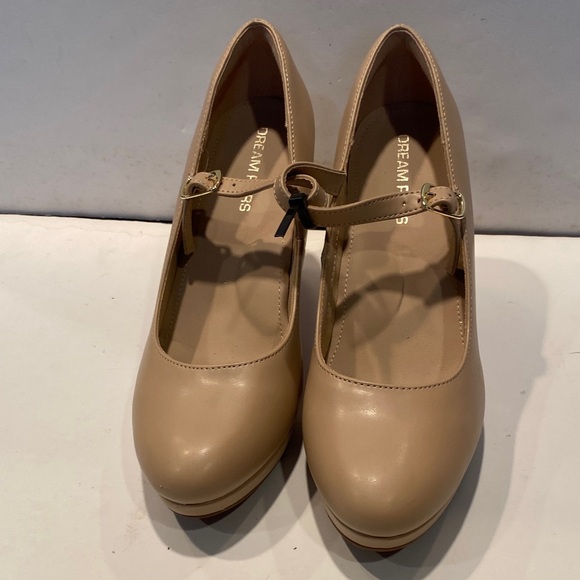 Dream Pairs Shoes - Dream Pairs Tan Platform High Heels